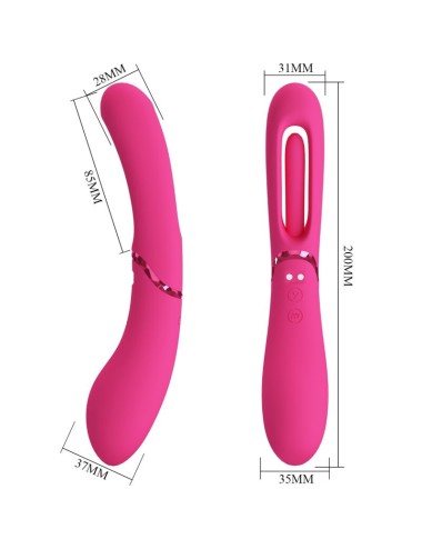 ROMANCE - VIBRATORE LEXIE G-SPOT 7 VIBRAZIONI ROSA