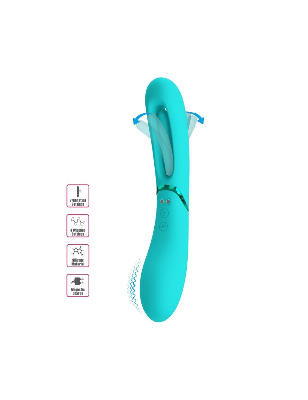 ROMANCE - VIBRATORE LEXIE G-SPOT 7 VIBRAZIONI BLU