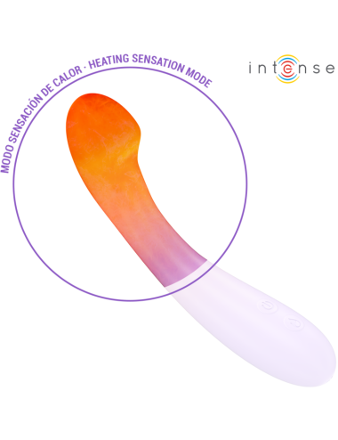 INTENSE - BECKY VIBRATORE 19 CM RISCALDABILE 7 VIBRAZIONI VIOLA