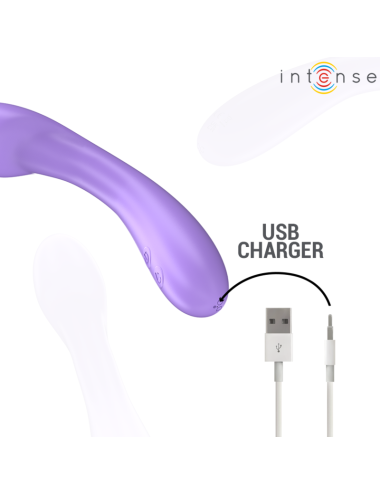 INTENSE - BECKY VIBRATORE 19 CM RISCALDABILE 7 VIBRAZIONI VIOLA
