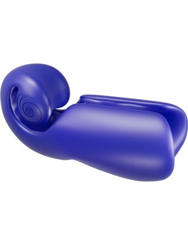 SNAIL VIBE - EVO PER LUI MASTURBATORE MASCHILE SLIDE N'ROLL BLU SCURO