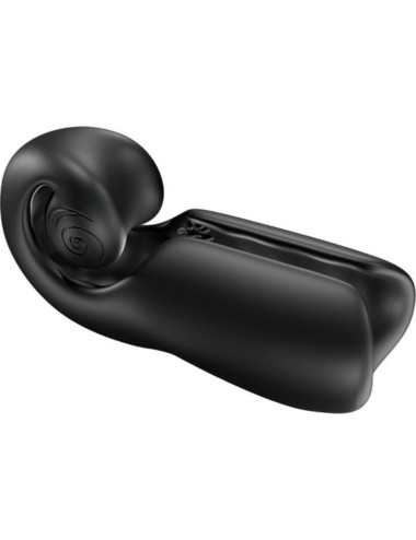 SNAIL VIBE - EVO PER LUI MASTURBATORE MASCHILE SLIDE N'ROLL NERO