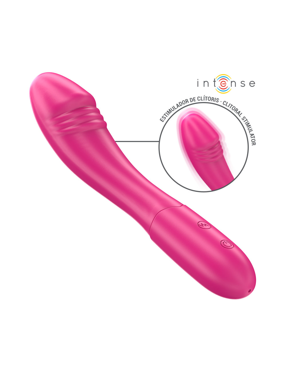 INTENSE - BELINDA VIBRATORE 19 CM FLESSIBILE 10 VIBRAZIONI ROSA INTENSE - BELINDA VIBRATORE 19 CM FLESSIBILE 10 VIBRAZIONI ROSA