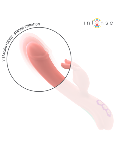 INTENSE - RACHEL RABBIT VIBRATORE 5 VIBRAZIONI ROSA