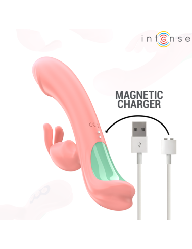 INTENSE - RACHEL RABBIT VIBRATORE 5 VIBRAZIONI ROSA