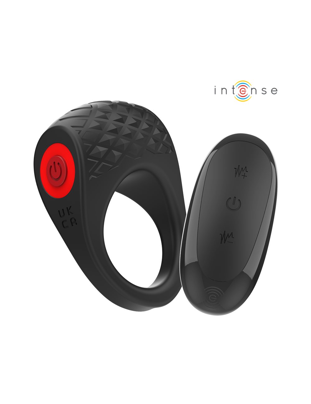 INTENSE - CLOVER VIBRATORE ANELLO PER PENE 10 VIBRAZIONI NERO INTENSE - CLOVER VIBRATORE ANELLO PER PENE 10 VIBRAZIONI NERO