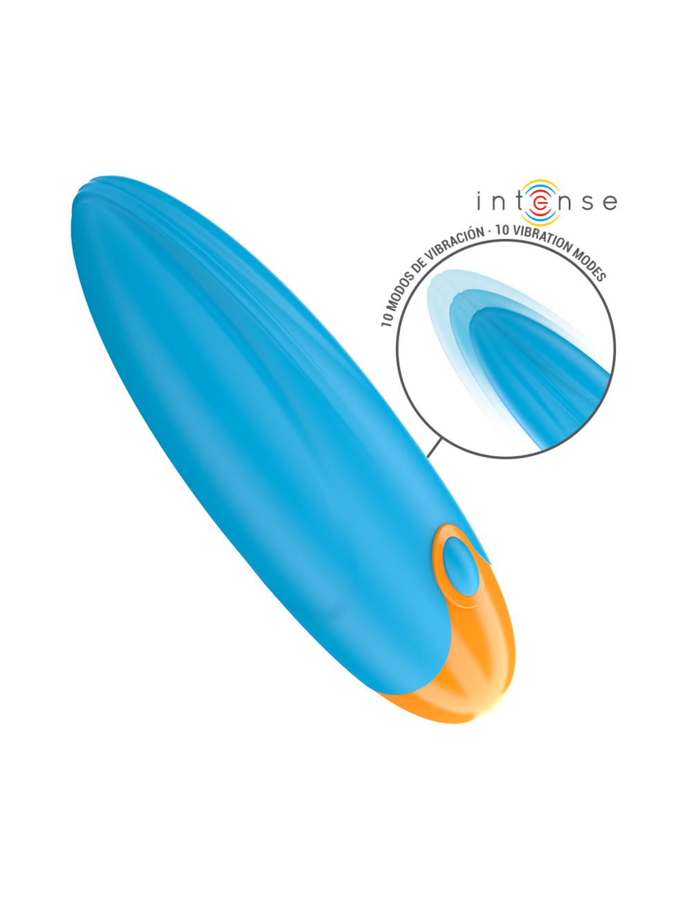 INTENSE - MIKE VIBRATING BULLET 10 VIBRAZIONI TELECOMANDO BLU INTENSE - MIKE VIBRATING BULLET 10 VIBRAZIONI TELECOMANDO BLU