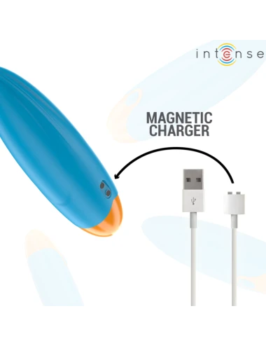 INTENSE - MIKE VIBRATING BULLET 10 VIBRAZIONI TELECOMANDO BLU