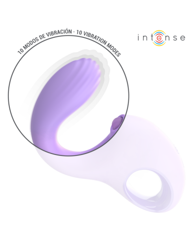 INTENSE - BAXTER VIBRATORE E STIMOLATORE VIOLA TELECOMANDO