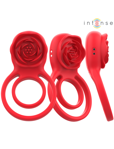 INTENSE - GAIL STIMOLATORE ROSE 10 VIBRAZIONI ROSSO TELECOMANDO