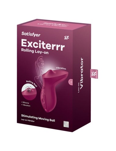 SATISFYER - EXCITERRR VIBRATORE A BACCA PER CLITORIDE LAY-ON