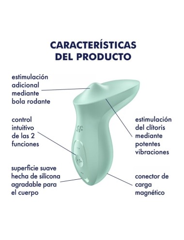 SATISFYER - EXCITERRR VIBRATORE LAY-ON PER CLITORIDE MENTA