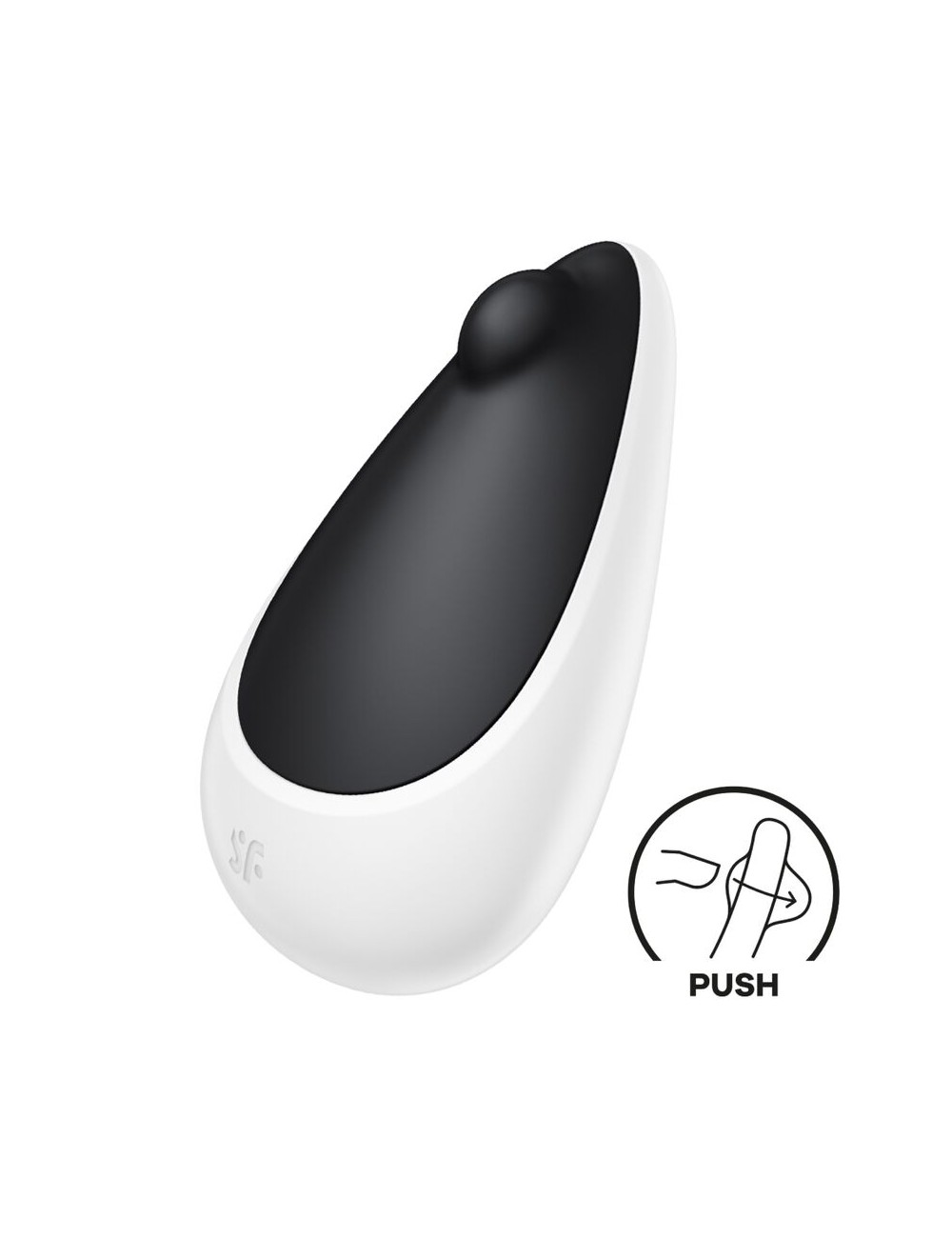 SATISFYER - SPOT ON 3 STIMOLATORE CLITORALE NERO SATISFYER - SPOT ON 3 STIMOLATORE CLITORALE NERO