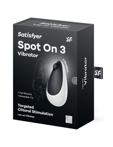 SATISFYER - SPOT ON 3 STIMOLATORE CLITORALE NERO