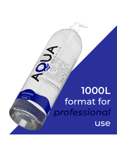 AQUA QUALITY - LUBRIFICANTE A BASE ACQUA 1000 ML