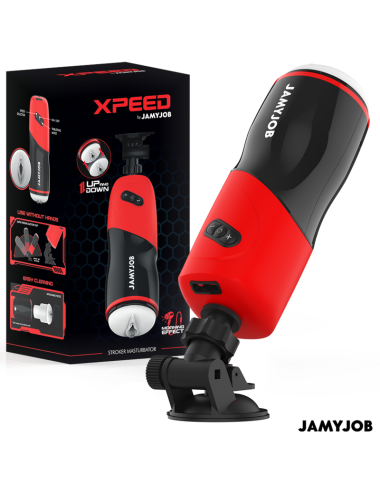 JAMYJOB - MASTURBATORE VAGINALE AUTOMATICO XPEED 5 MODALITÀ DI ASPIRAZIONE