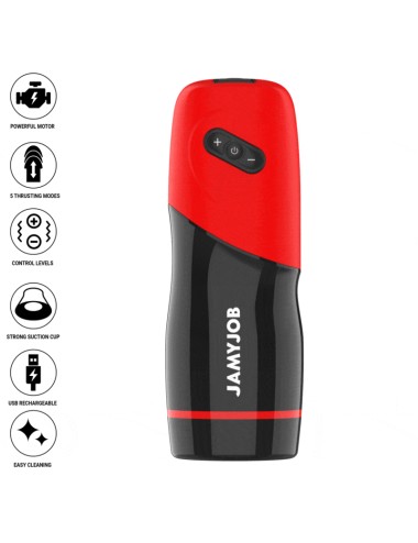JAMYJOB - MASTURBATORE VAGINALE AUTOMATICO XPEED 5 MODALITÀ DI ASPIRAZIONE