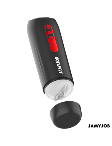 JAMYJOB - MASTURBATORE VAGINA AUTOMATICO PHANTOM 5 MODALITÀ DI ASPIRAZIONE E SPINTA