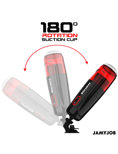 JAMYJOB - MASTURBATORE VAGINALE AUTOMATICO CYCLONE 10 MODALITÀ DI ASPIRAZIONE E SPINTA