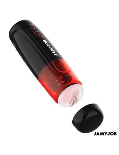 JAMYJOB - MASTURBATORE VAGINALE AUTOMATICO CYCLONE 10 MODALITÀ DI ASPIRAZIONE E SPINTA