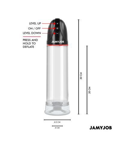 JAMYJOB - POMPA AUTOMATICA XPAND 3 LIVELLI DI ASPIRAZIONE GRIGIO