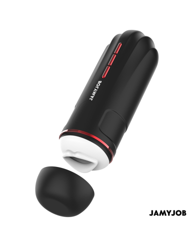JAMYJOB - MEGABITE MASTURBATORE AUTOMATICO PER LA BOCCA 5 MODALITÀ DI ASPIRAZIONE E VIBRAZIONE