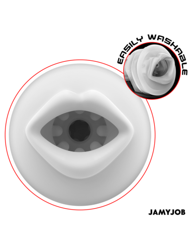 JAMYJOB - BLAZE MASTURBATORE AUTOMATICO PER BOCCA 5 MODALITÀ DI ASPIRAZIONE E VIBRAZIONE