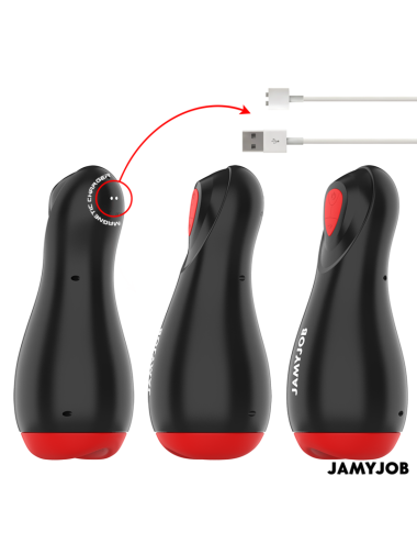 JAMYJOB - MASTURBATORE AUTOMATICO CORE-X 5 MODALITÀ DI ASPIRAZIONE E VIBRAZIONE