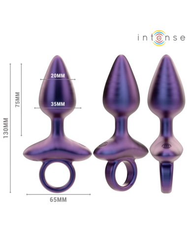 INTENSE - MICHAEL VIBRANTE ANAL PLUG MODELLO 2 TELECOMANDO