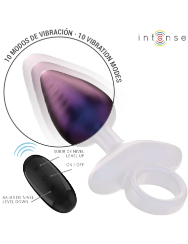 INTENSE - MICHAEL VIBRANTE ANAL PLUG MODELLO 2 TELECOMANDO