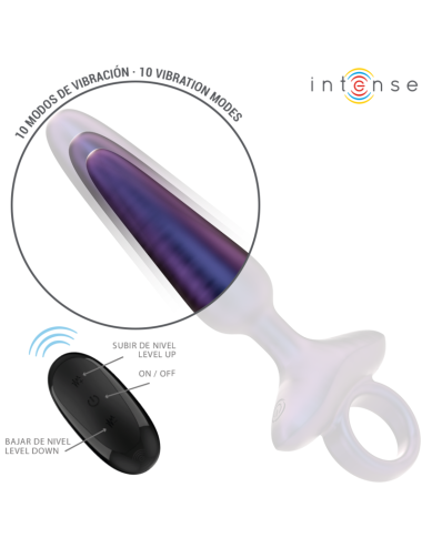 INTENSE - MARLON VIBRANTE ANAL PLUG MODELLO 4 TELECOMANDO