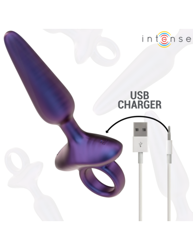 INTENSE - MARLON VIBRANTE ANAL PLUG MODELLO 4 TELECOMANDO