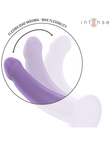 INTENSE - EDDIE VIBRATORE 17,5 CM 10 VIBRAZIONI VIOLA TELECOMANDO