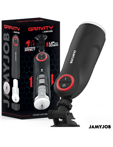 JAMYJOB - MASTURBATORE VAGINALE AUTOMATICO A GRAVITÀ 5 MODALITÀ DI ASPIRAZIONE