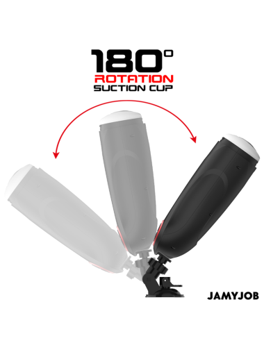 JAMYJOB - MASTURBATORE VAGINALE AUTOMATICO A GRAVITÀ 5 MODALITÀ DI ASPIRAZIONE