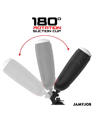 JAMYJOB - MASTURBATORE VAGINALE AUTOMATICO A GRAVITÀ 5 MODALITÀ DI ASPIRAZIONE