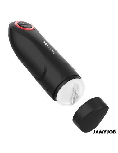 JAMYJOB - MASTURBATORE VAGINALE AUTOMATICO A GRAVITÀ 5 MODALITÀ DI ASPIRAZIONE