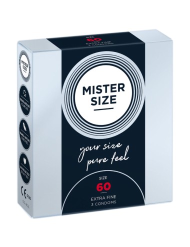 MISTER SIZE - PRESERVATIVO TAGLIA XL 60 MM (3 UNITÀ)