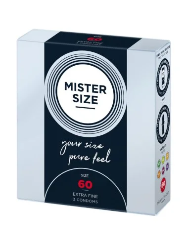MISTER SIZE - PRESERVATIVO TAGLIA XL 60 MM (3 UNITÀ)