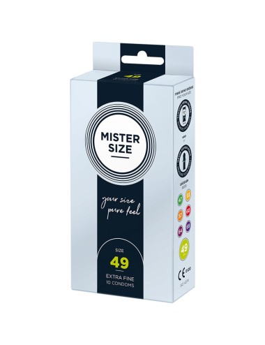 MISTER SIZE - PRESERVATIVO TAGLIA S 49 MM (10 UNITÀ)