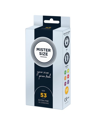 MISTER SIZE - PRESERVATIVO TAGLIA M 53 MM (10 UNITÀ)