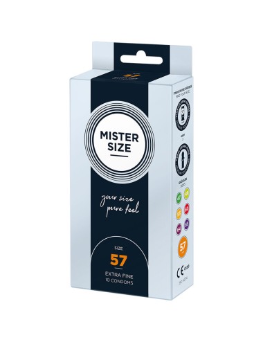 MISTER SIZE - PRESERVATIVO TAGLIA L 57 MM (10 UNITÀ)