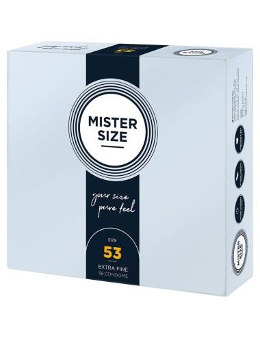 MISTER SIZE - PRESERVATIVO TAGLIA M 53 MM (36 UNITÀ)
