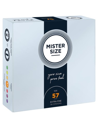 MISTER SIZE - PRESERVATIVO TAGLIA L 57 MM (36 UNITÀ)