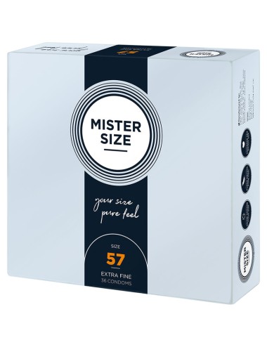 MISTER SIZE - PRESERVATIVO TAGLIA L 57 MM (36 UNITÀ)
