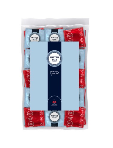 MISTER SIZE - PRESERVATIVO TAGLIA XL 60 MM (100 UNITÀ)
