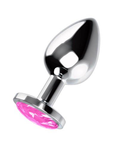 OHMAMA - PLUG ANALE CON CRISTALLO ROSA M