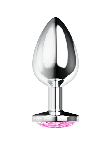 OHMAMA - PLUG ANALE CON CRISTALLO ROSA M