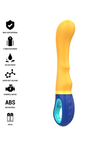 INTENSE - SHAGGY VIBRATORE G-SPOT GIALLO