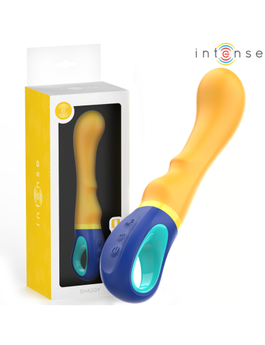 INTENSE - SHAGGY VIBRATORE G-SPOT GIALLO